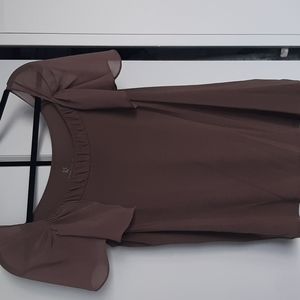 Taupe top